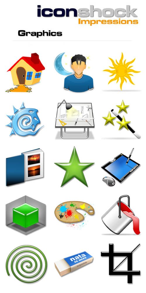 Impressions - graphics icons