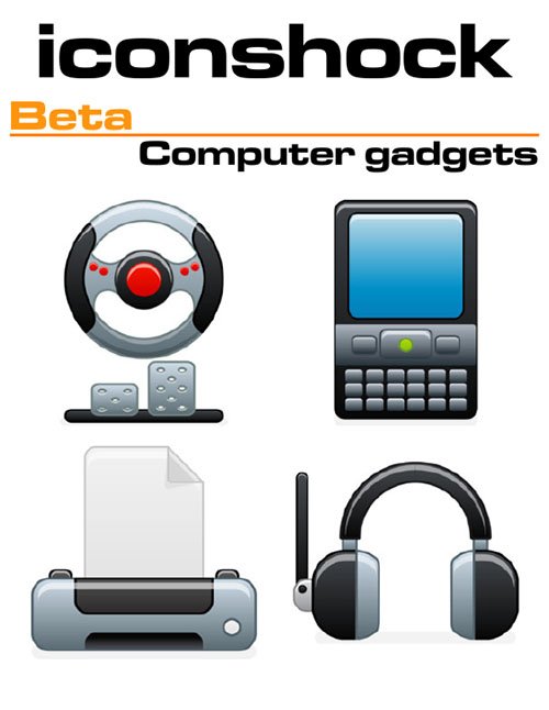 Iconshock Pack -  Beta Computer Gadgets