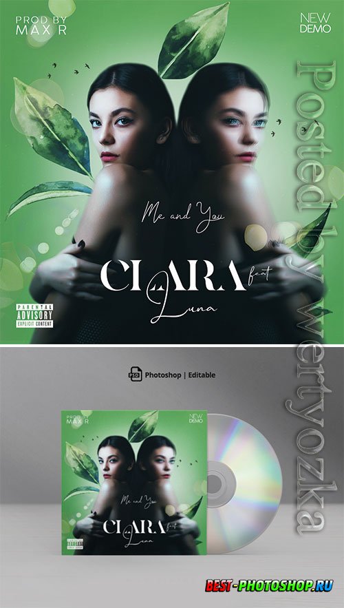 Promo CD Cover Mixtape Artwork