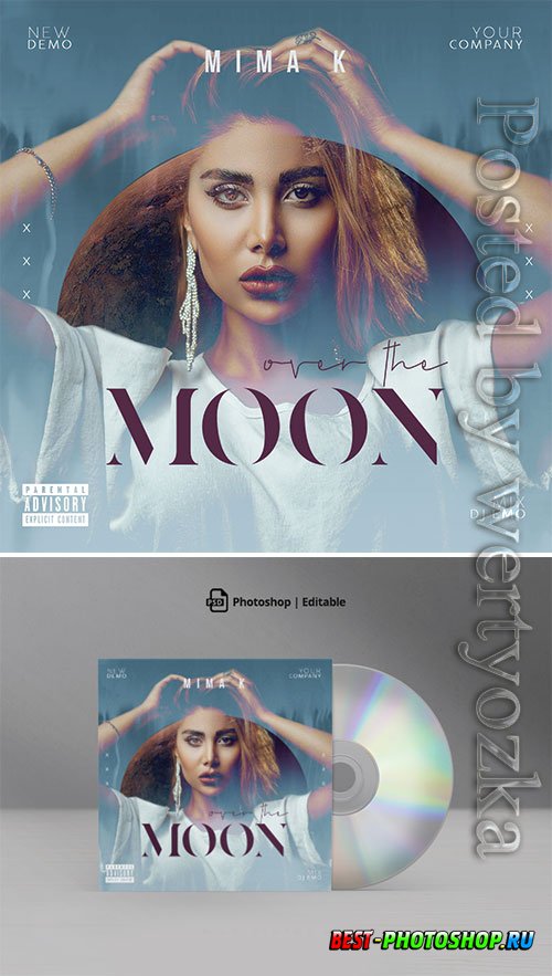 Over The Moon CD Cover Artwork