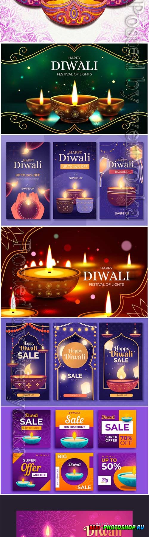Diwali festival background