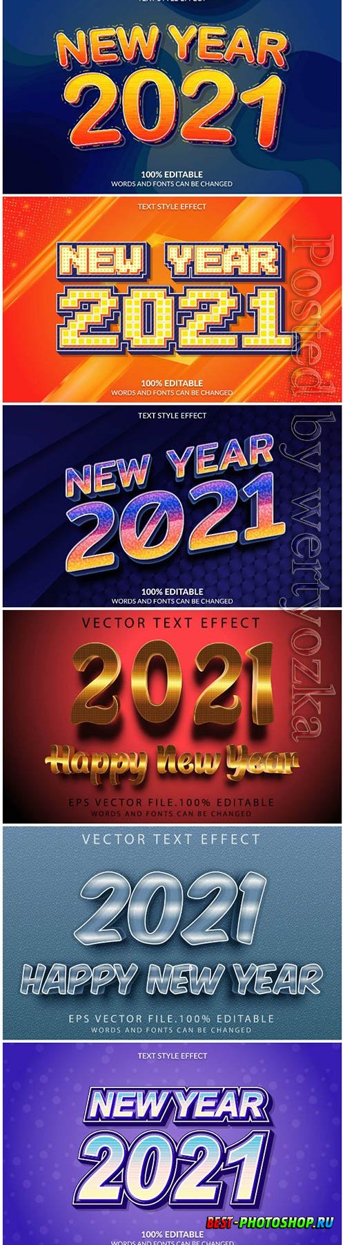3d editable text style effect vector vol 59