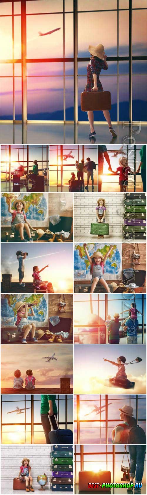 People and travel concept stock photo