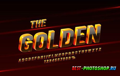 Golden font set vol 2