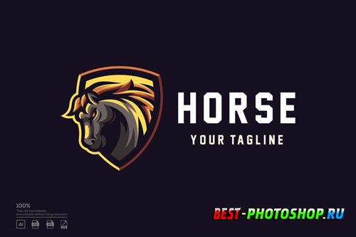 Horse esport logo