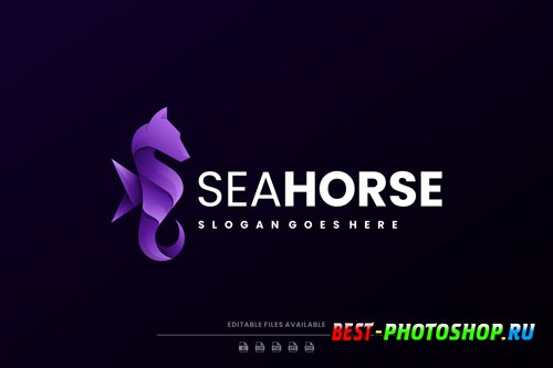 Seahorse Gradient Logo